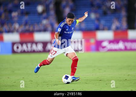 Kanagawa, Giappone. 2 ottobre 2024. Ken Matsubara (F.. Marinos) calcio: 2024-25 AFC Champions League Elite Eest Region League partita di fase tra Yokohama F. Marinos - Ulsan Hyundai FC allo Yokohama International Stadium di Kanagawa, Giappone. Crediti: Yohei Osada/AFLO SPORT/Alamy Live News Foto Stock