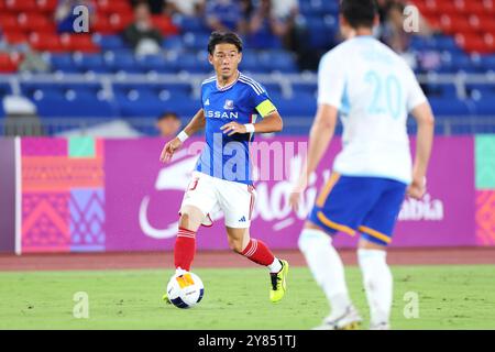 Kanagawa, Giappone. 2 ottobre 2024. Ryuta Koike (F.. Marinos) calcio: 2024-25 AFC Champions League Elite Eest Region League partita di fase tra Yokohama F. Marinos - Ulsan Hyundai FC allo Yokohama International Stadium di Kanagawa, Giappone. Crediti: Yohei Osada/AFLO SPORT/Alamy Live News Foto Stock