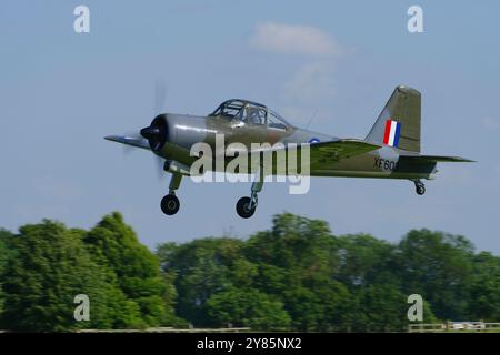 Caccia, Percival, Provost, XF603, G-KAPW, Shuttleworth Collection, Biggleswade, Bedfordshire, Inghilterra, Foto Stock