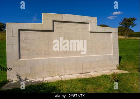 Il Chattri War Memorial, che commemora i soldati caduti dell'esercito indiano durante la prima guerra mondiale. South Downs, East Sussex, Inghilterra. Foto Stock