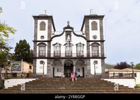 Chiesa Igreja de Nossa Senhora do Monte a Funchal, sull'isola di Madeira. Foto Stock