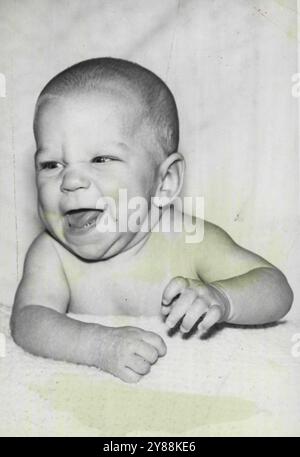 Stiamo cercando il bambino più fotogenico. 23 giugno 1950. Foto Stock