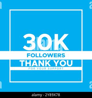 1 milione di follower, grazie a tutti i miei follower, 5k follower, Grazie follower, grazie per 100k iscritti, grazie post design, 50k post celebrativo Illustrazione Vettoriale