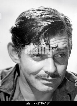 CLARK GABLE Ritratto di LASZLO WILLINGER in STRANGE CARGO 1940 regista FRANK BORZAGE Metro Goldwyn Mayer (MGM) Foto Stock