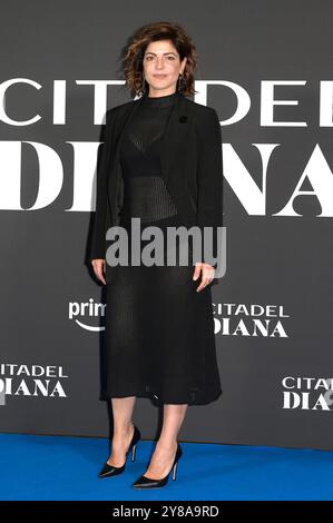 Bianca Nappi bei der Premiere der Amazon prime Video serie Cittadella: Diana im Space Cinema moderno: ROM, 03.10.2024 *** Bianca Nappi alla prima della serie Amazon prime Video Citadel Diana allo Space Cinema moderno Roma, 03 10 2024 foto:XA.XM.xTinghinox/xFuturexImagex citadel 4059 Foto Stock