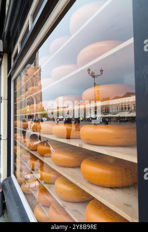 Delft, centro città, strade, Paesi Bassi Foto Stock