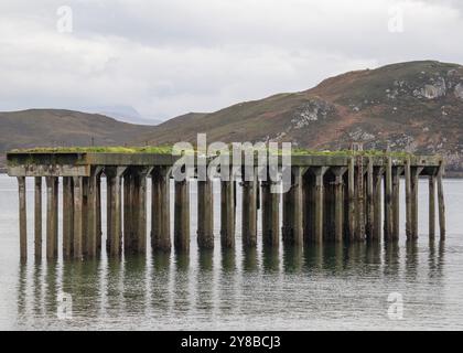 Boom Beach, Loch Ewe, Mellon Charles, Wester Ross, Scozia Foto Stock