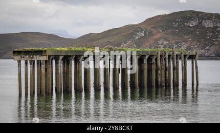 Boom Beach, Loch Ewe, Mellon Charles, Wester Ross, Scozia Foto Stock