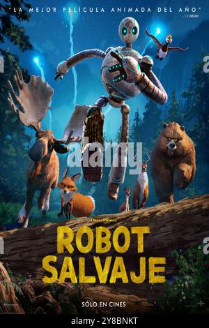 THE WILD ROBOT (2024), diretto da CHRIS SANDERS. Crediti: DreamWorks Animation / Universal Pictures / album Foto Stock