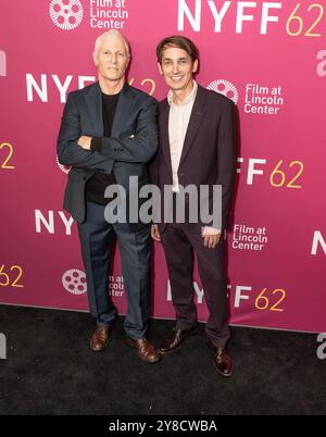 David Siegel, un certo Scott McGehee, partecipa alla prima di The Friend durante il New York Film Festival all'Alice Tully Hall di New York il 3 ottobre 2024 Foto Stock