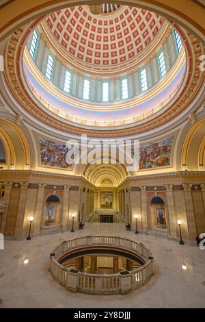 Oklahoma City, Oklahoma - l'edificio del campidoglio dello stato dell'Oklahoma. Foto Stock