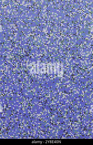 Parete del mosaico Foto Stock