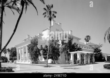 Whitehall è la precedente Palm Beach, Florida, casa di Henry Morrison Flagler e della sua terza moglie, Mary Lily Kenan. Costruita nel 1900-1901, la villa neoclassica in stile Beaux Arts ospita ora il museo Henry Morrison Flagler. (USA) Foto Stock