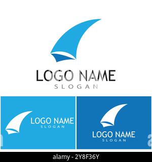 Nave da crociera Ocean Cruise silhouette semplice lineare Illustrazione Vettoriale