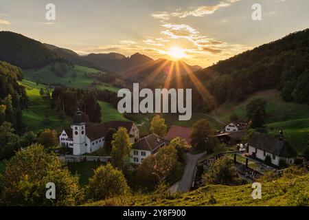 Monastero di Beinwil, Svizzera, Beinwil, Oberbeinwil, Soletta, Schwarzbubenland, Passwang, ortodosso Foto Stock