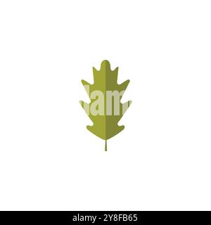 Apertura dell'obiettivo Leaf and Shutter per ispirare il design del logo del fotografo naturalistico Illustrazione Vettoriale