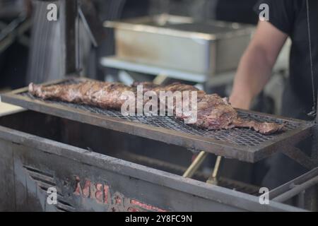 Barbecue di carne Foto Stock