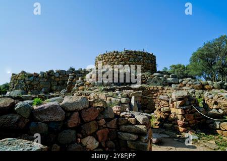 Nuraghe la Prisgiona.Arzachena. Provincia di Sassari, Sardegna. Italia Foto Stock