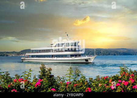 Ueberlingen, Lago di Costanza, Germania Foto Stock