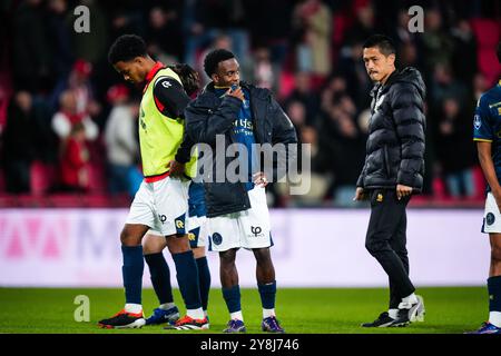 Eindoven, Paesi Bassi. 5 ottobre 2024. Eindhoven - durante l'ottava gara della stagione Eredivisie 2024/2025. La partita è ambientata tra PSV e Sparta Rotterdam al Philips Stadion il 5 ottobre 2024 a Eindhoven, nei Paesi Bassi. (VK Sportphoto/Yannick Verhoeven) credito: Yannick Verhoeven/Alamy Live News Foto Stock