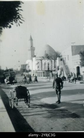 Soldati tedeschi in Bengasi, Libia, 1942 Foto Stock