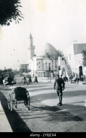 Soldati tedeschi in Bengasi, Libia, 1942 Foto Stock