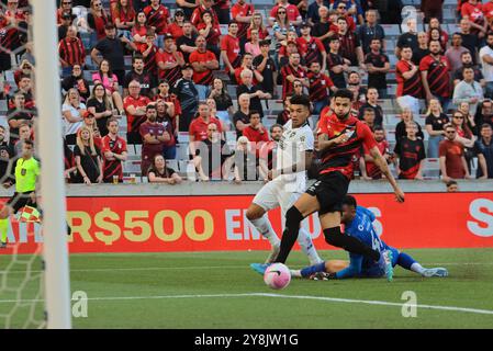 Curitiba, Brasile. 5 ottobre 2024. PR e Botafogo si affrontano in un match valido per il 29° round del Campionato brasiliano di serie A. 2024 crediti: Marcos Araújo/FotoArena/Alamy Live News Foto Stock