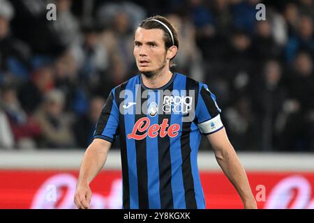 Marten De Roon (Atalanta (BC) ritratto durante Atalanta BC vs Genoa CFC, partita di calcio italiano di serie A A Bergamo, 5 ottobre 2024 Foto Stock