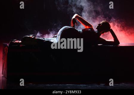 Roma, Lazio. 6 ottobre 2024. Federica Pellegrini durante la trasmissione televisiva Ballando con le stelle secondo episodio, Roma, 05 ottobre 2024 crediti: massimo insabato/Alamy Live News Foto Stock