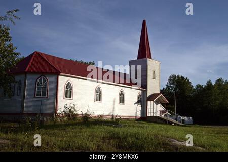 Chiesa del Nord Canada la Ronge Saskatchewan Canada Foto Stock