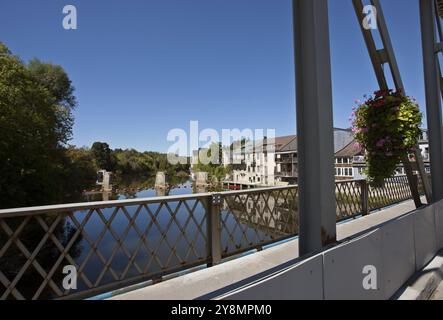 Elora Ontario Canada bella panoramica città il turismo Foto Stock