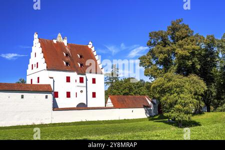 NEUBURG, GERMANIA, 5 SETTEMBRE: Casstle Gruenau vicino Neuburg, Germania, il 5 settembre 2022 Foto Stock