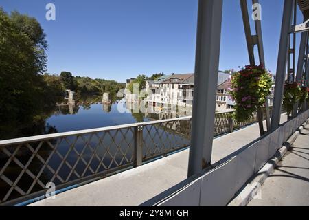 Elora Ontario Canada bella panoramica città il turismo Foto Stock