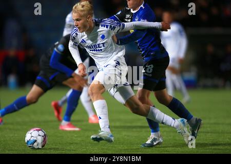 Herfolge, Danimarca. 26 settembre 2024. Victor Froholdt (17) dell'FC Copenhagen visto durante l'Oddset Pokal match tra HB Koge e FC Copenhagen all'Herfolge Stadion di Herfolge. Foto Stock