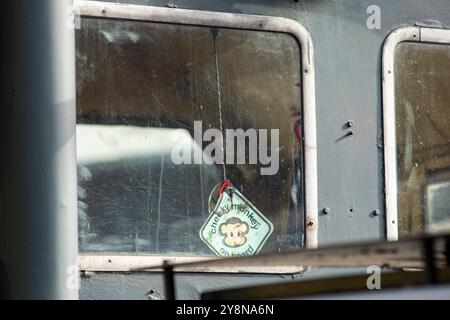 Oxenhope,West Yorkshire. 6th October 2024.   Autumn arrives at the Keighley Worth Valley Railway as the Autumn Gala gets underway on Sunday morning at Oxenhope train station. The event is part of the regular Heritage calendar featuring steam locomotives from yesterday year in the picturesque Worth valley made famous by the Bronte sisters .  Credit: Windmill Images/Alamy Live News Foto Stock
