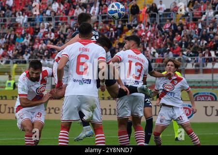 Gabriele Moncini del Brescia calcio FC durante la partita di campionato italiano di calcio di serie B tra il Mantova calcio 1911 e il Brescia calcio FC allo stadio Danilo Martelli il 6 ottobre 2024, Mantova, Italia. Foto Stock