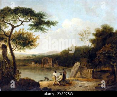 Lago Avernus i (c. 1765) Richard Wilson - Foto Stock