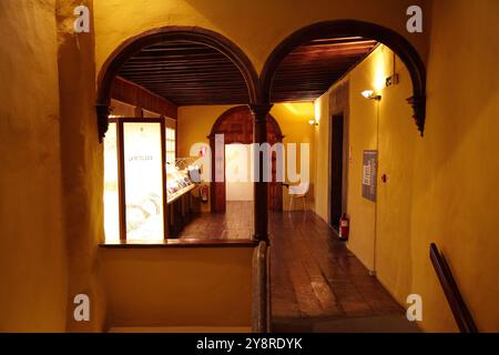 MHAT, Museo Historia y Antropologia de Tenerife, Casa Lercaro, San Cristóbal de La Laguna, Tenerife, Isole Canarie, Spagna. Foto Stock