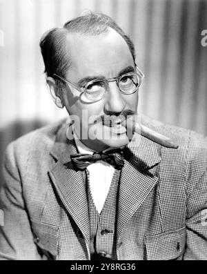 Groucho Marx, Julius Henry 'Groucho' Marx (/1890 – 1977) comico, attore, scrittore e cantante statunitense Foto Stock