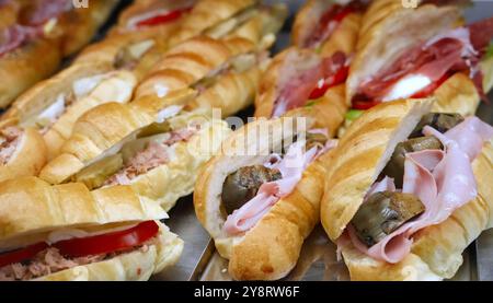 Pasticceria Sandri, storico bar/pasticceria in corso Pietro Vannucci, Perugia, Umbria, Italia. Foto Stock