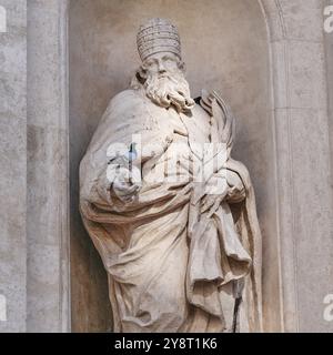 San Marcello al corso è un'antica chiesa titolare e conventuale dedicata a Papa Marcello i a Roma, Lazio, Italia Foto Stock