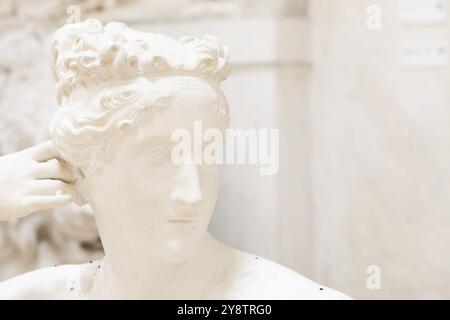 Possagno, Italia, giugno 2022: Pauline Borghese Bonaparte Venere Vittoriosa di Antonio Canova, 1805, Europa Foto Stock