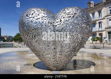 Le Coeur de Troyes, Troyes, Aube Department, Alsazia Champagne-Ardenne, Lorena, Francia, Europa Foto Stock