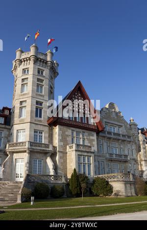 Palazzo Magdalena, Santander, Cantabria, Spagna, Europa Foto Stock