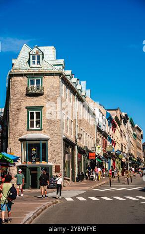 Luoghi di interesse di Quebec City, Canada Foto Stock