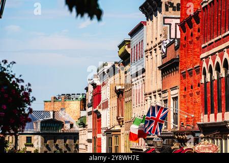 Luoghi di interesse di Quebec City, Canada Foto Stock