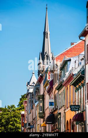 Luoghi di interesse di Quebec City, Canada Foto Stock