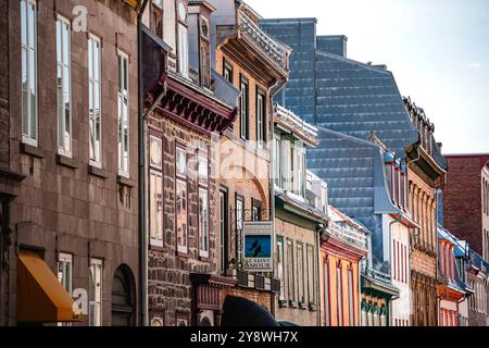 Luoghi di interesse di Quebec City, Canada Foto Stock