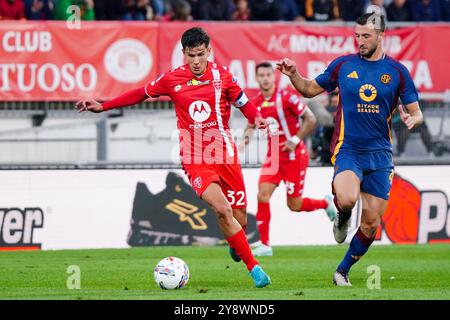 Matteo Pessina (AC Monza) durante AC Monza vs AS Roma, partita di serie A A Monza, Italia, 6 ottobre 2024 Foto Stock