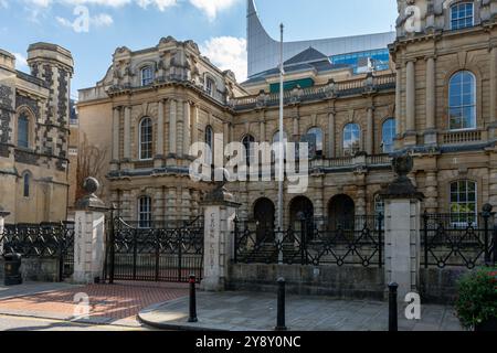 Reading Crown Court, Berkshire, Inghilterra, Regno Unito, edificio classificato di grado II Foto Stock